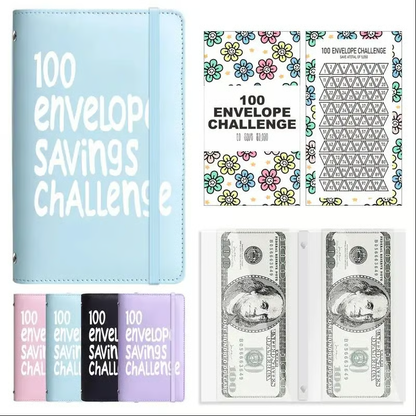 100 Envelope Savings Challenge Book
