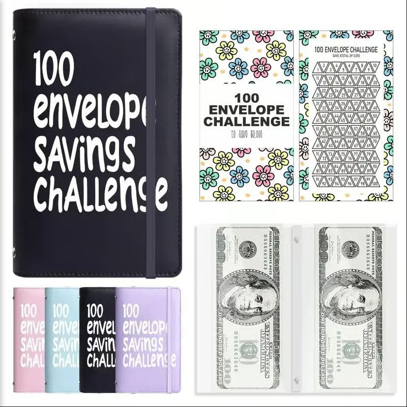 100 Envelope Savings Challenge Book