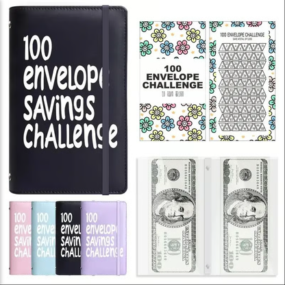 100 Envelope Savings Challenge Book
