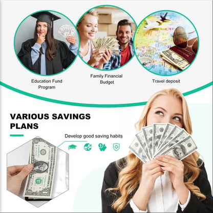 100 Envelope Savings Challenge Book