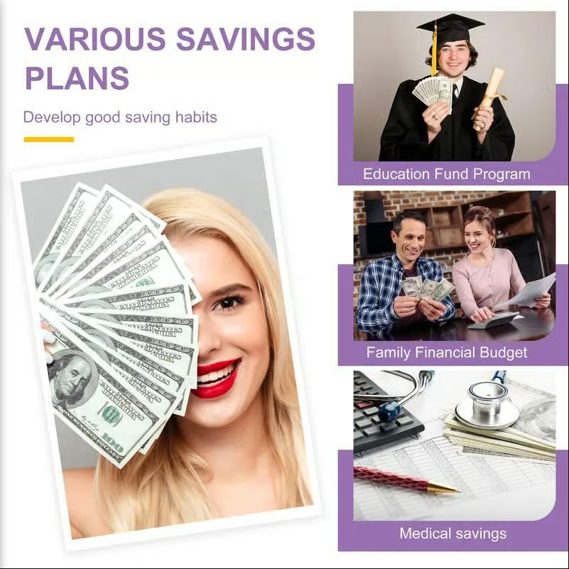 100 Envelope Savings Challenge Book