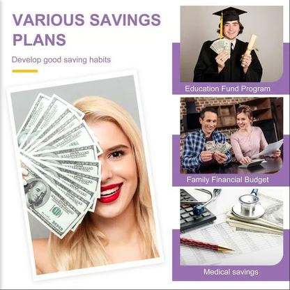 100 Envelope Savings Challenge Book