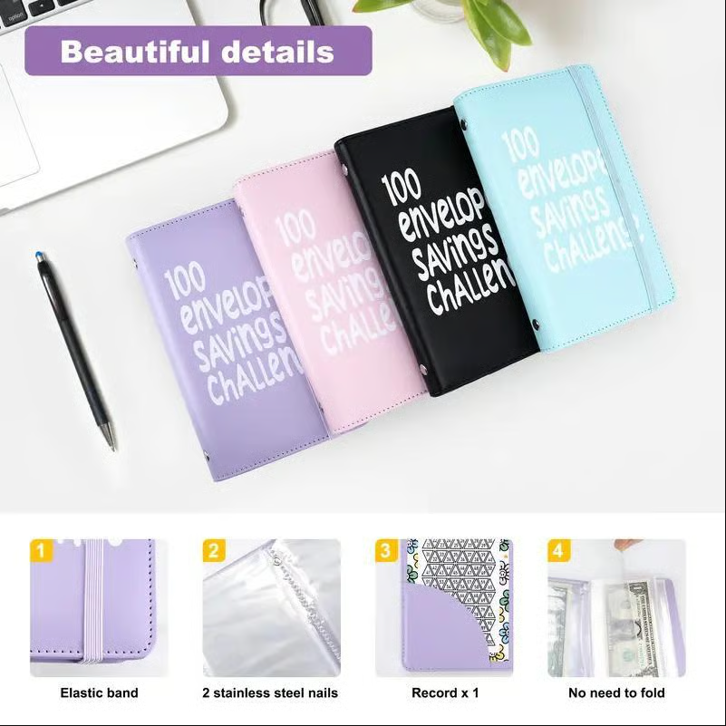100 Envelope Savings Challenge Book