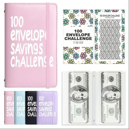 100 Envelope Savings Challenge Book